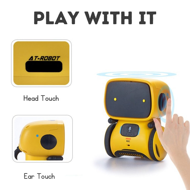 Kids Robot Toy Smart Talking Robots Gift for Boys and Girls Age 3+ Intelligent Partner and Teacher