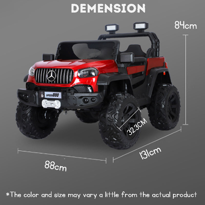 Kids Off-road Vehicle Kids Electric Car Ride on Car Remote Control Car With Safety Mark Charger