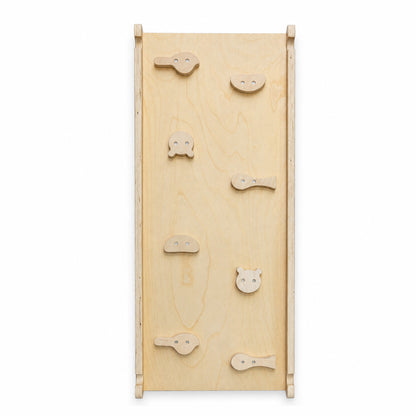 3-in-1 Wooden Climbing Frame for Kids – Indoor & Outdoor Playgym Set with Slide, Ladder & Arch