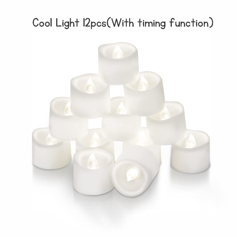 Smokeless LED Atmosphere Electronic Candle Lights for Halloween, Christmas, Proposing, Confessing, Wedding, and Other Festive Occasions