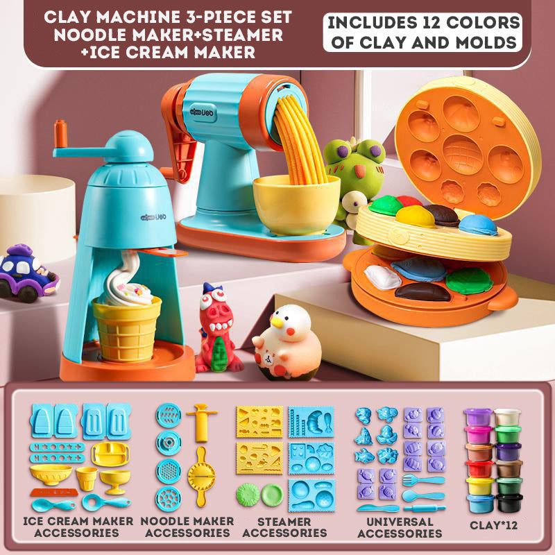 24-Color Non-Toxic Play dough Set for Kids, Ideal for Kindergarten and Elementary School Play