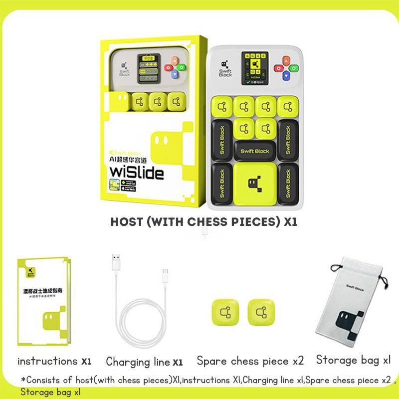 Electronic sliding puzzle toy magnetic puzzle toy children's toy Intelligent Puzzle