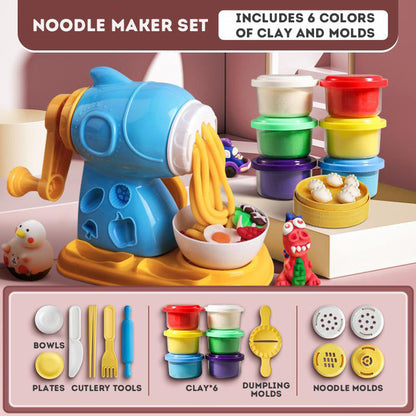 24-Color Non-Toxic Play dough Set for Kids, Ideal for Kindergarten and Elementary School Play