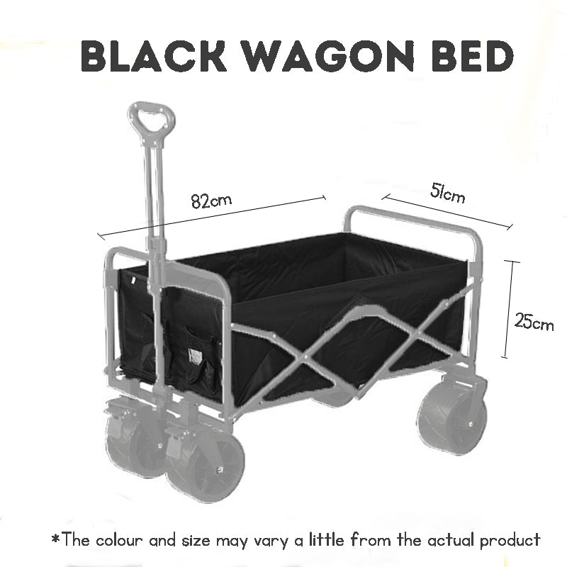 Kids or Pets Wagon collapsible trolley with telescopic handle cargo cart foldable with sunshade canopy