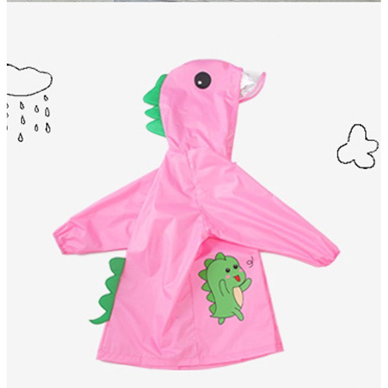 Kids Dinosaur Umbrella Rain boot Poncho Raincoat With Hood comes with Storage Bag for Boys and Girls