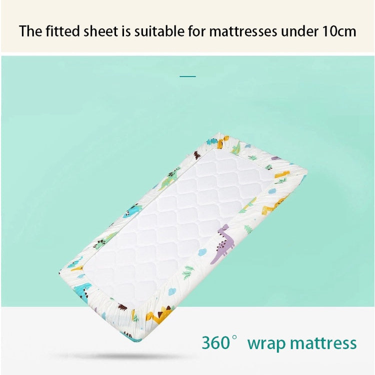 Comfortable Baby Cotton Fitted Mattress Cover 120x65cm