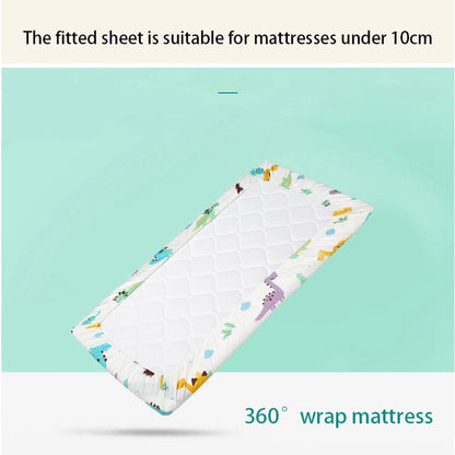 Comfortable Baby Cotton Fitted Mattress Cover 120x65cm