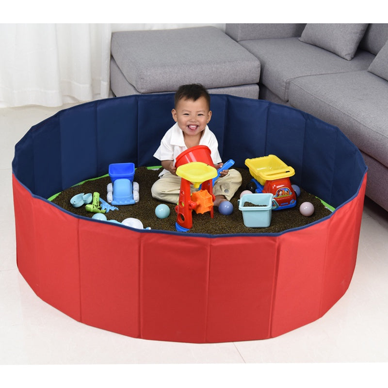 SG Local Delivery 2 in 1 Foldable Pool and Baby Playpen Anti-slip Design Learning Corner Exclusive Playground For Child